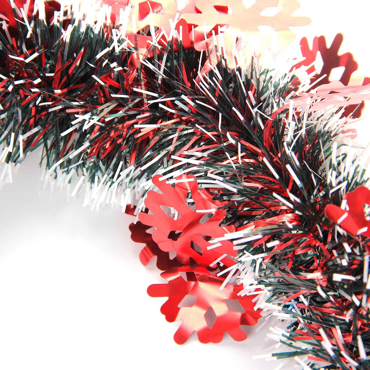 Snowflake Tinsel 2M