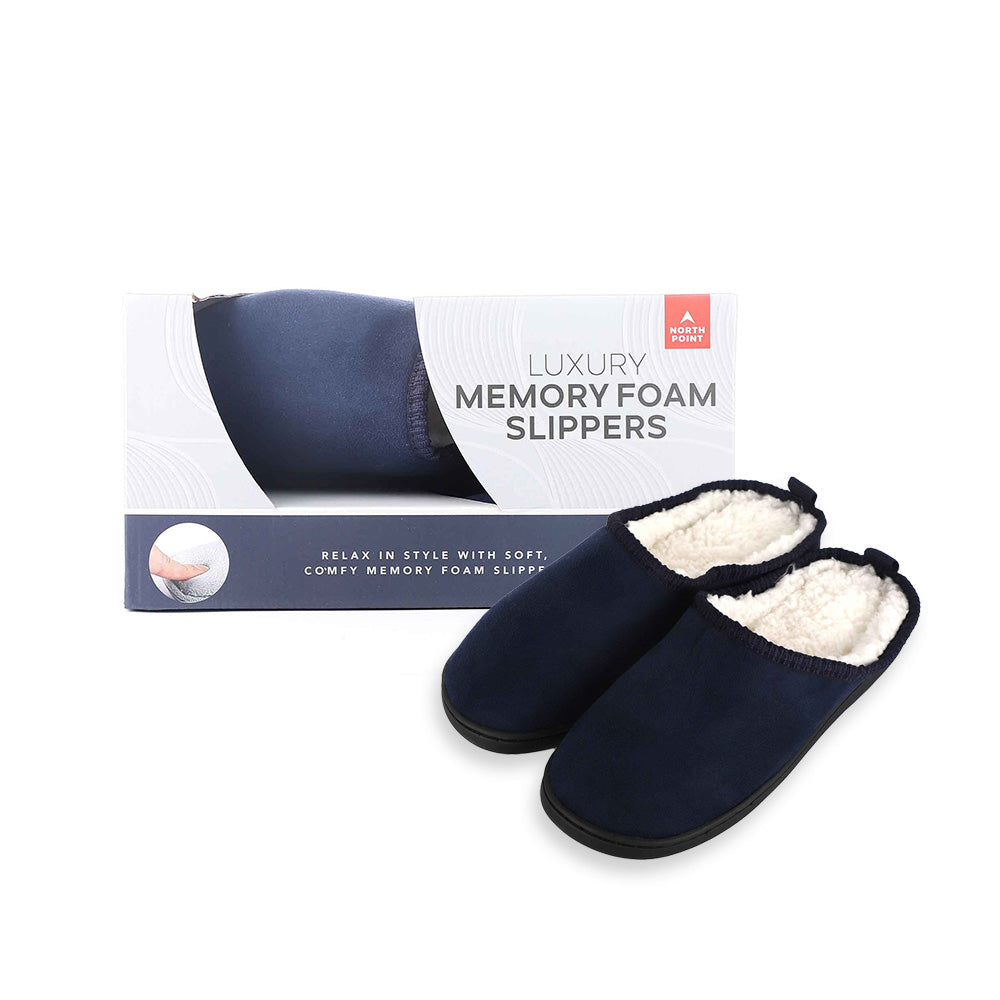 Memory Foam Slippers Men In Box