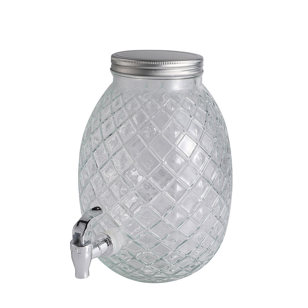 Pineapple Drink Glass Dispenser