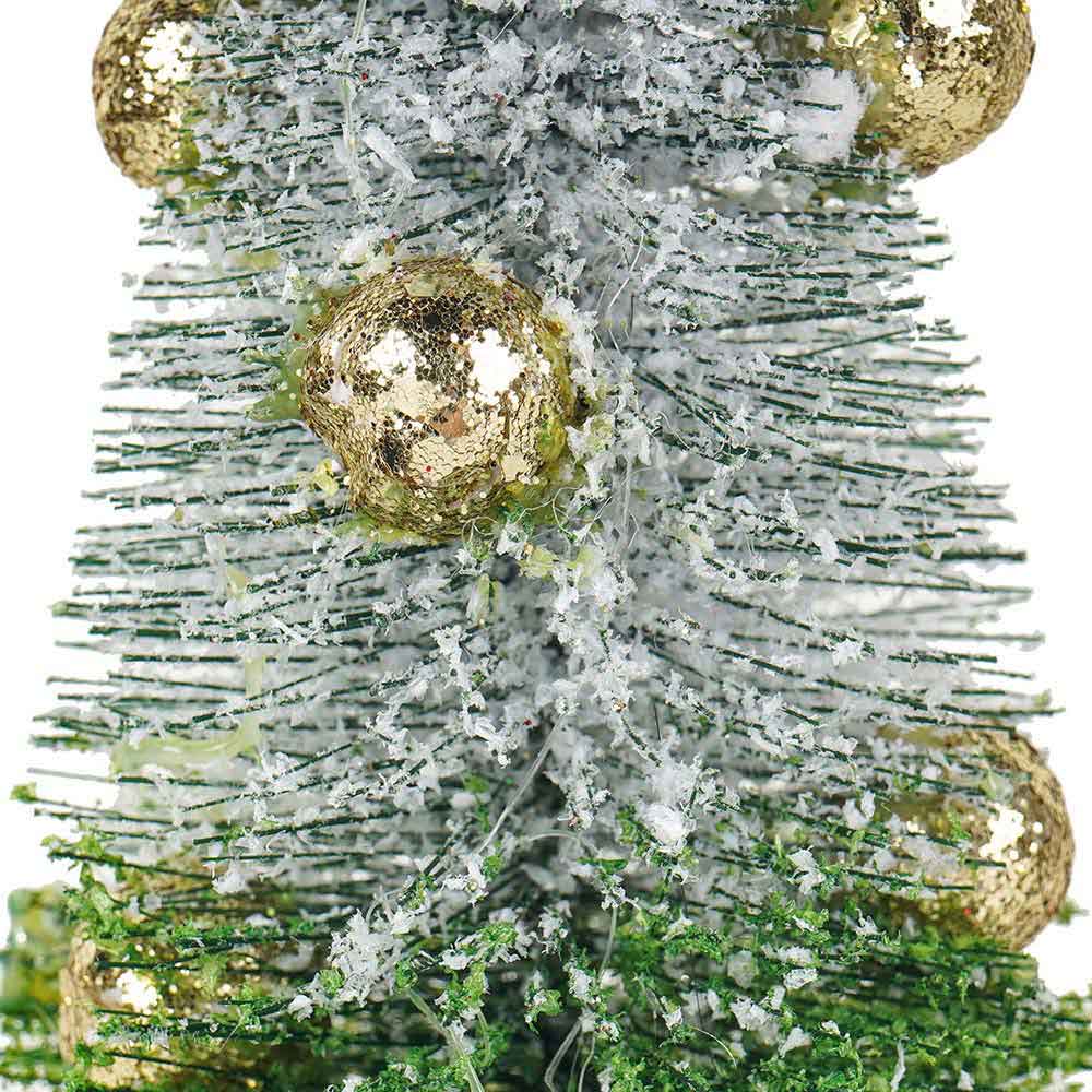 Frosted Table Top Mini Tree Ornament