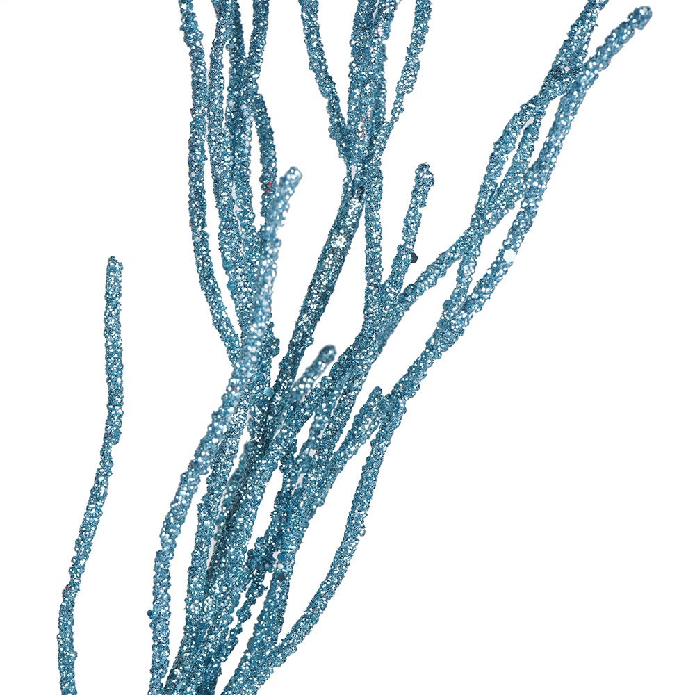 Christmas Glitter Curly Branch