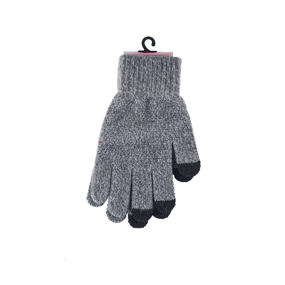 Ladies Texting Magic Gloves with Dots and Brushed Interior