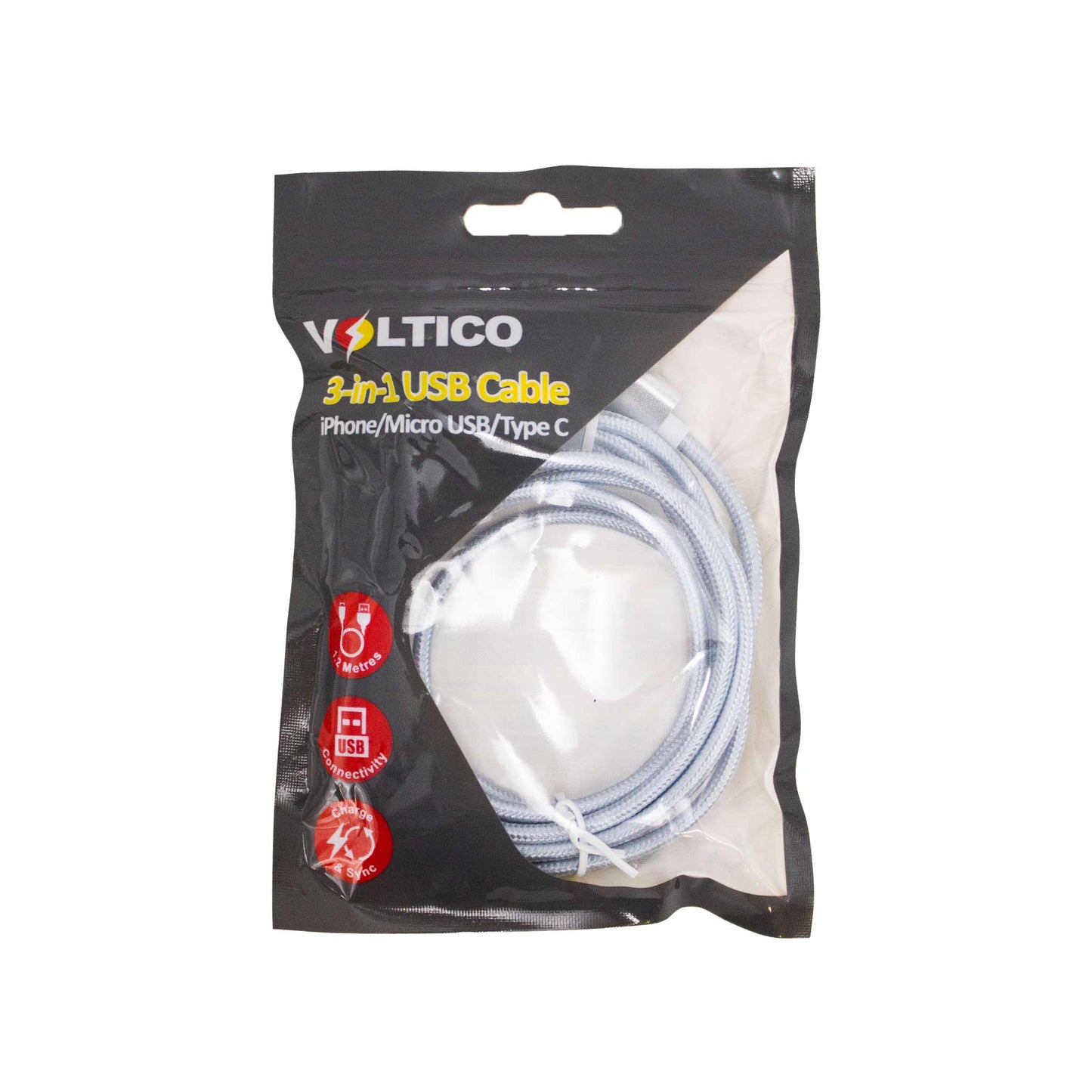 Voltico 3In1 USB Cable 1.5M