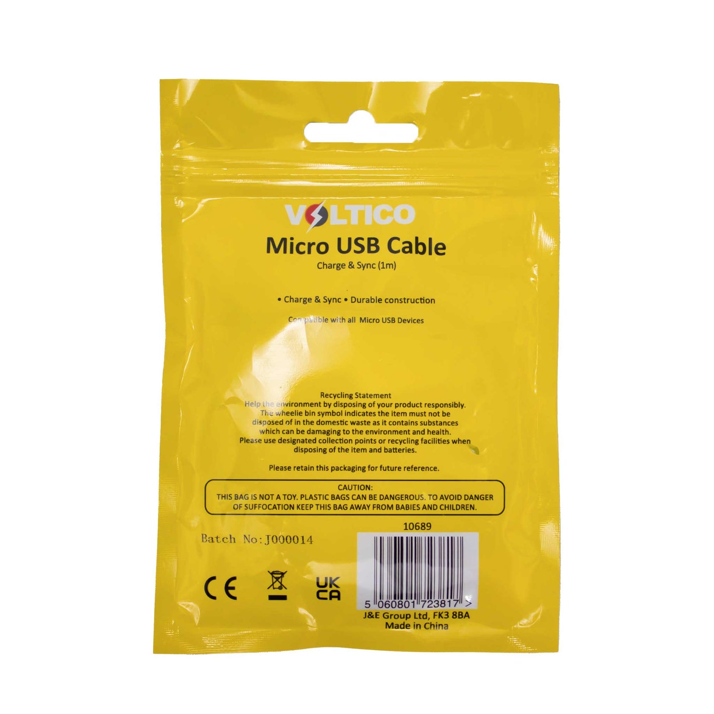 Voltico Micro USB Cable 1M