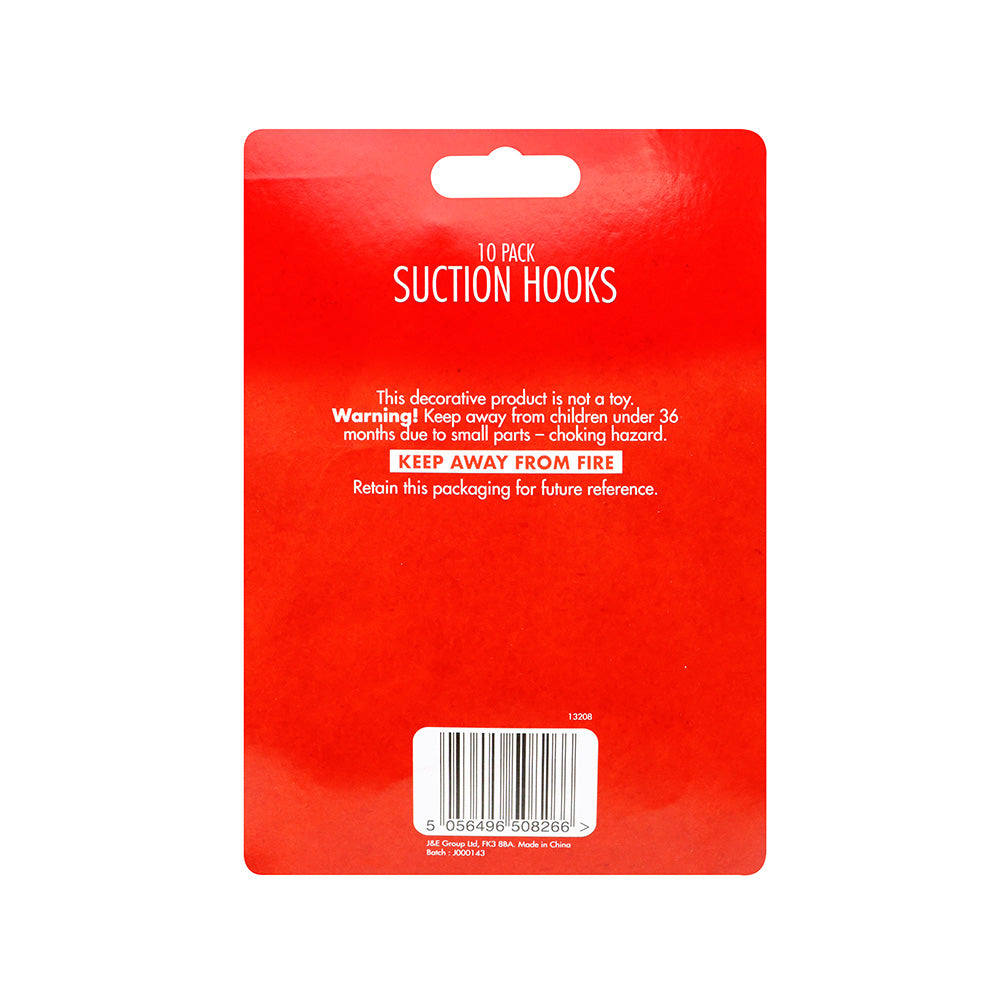 Suction Hooks 10Pack