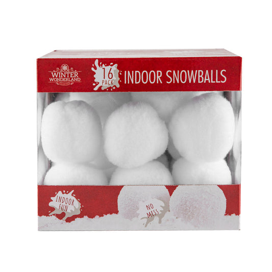 Indoor Snowballs 16PK
