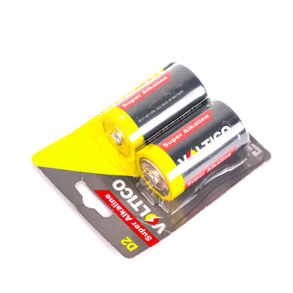 Voltico Super Alkaline D 2Pk
