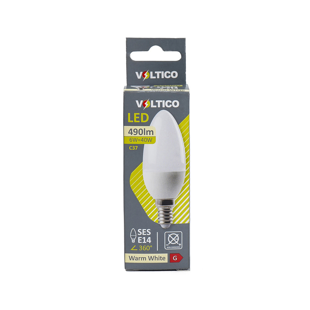 Bulb Led Candle E14 Warm White