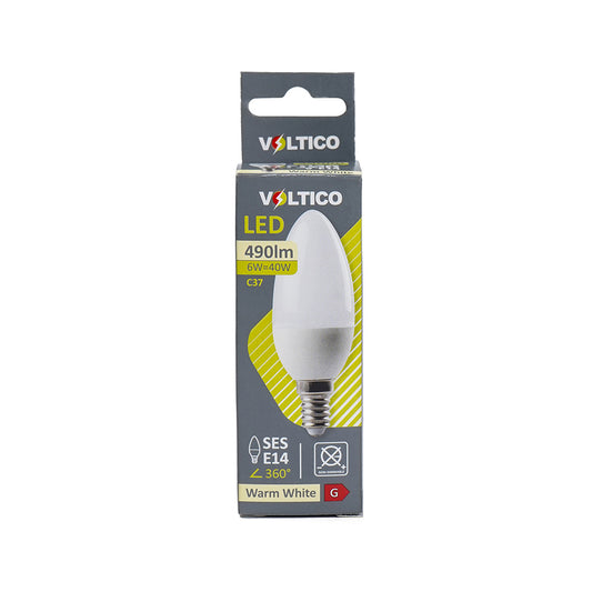Bulb Led Candle E14 Warm White