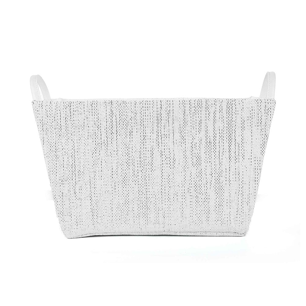 Lurex Basket-Black&White 40X31.5Cm