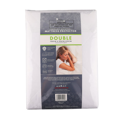 Microfibre Mattress Protector Double