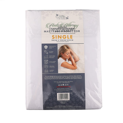 Anti Allergy Mattress Protector Single