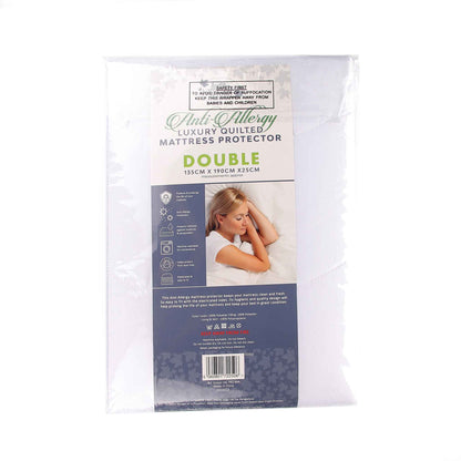 Anti Allergy Mattress Protector Double