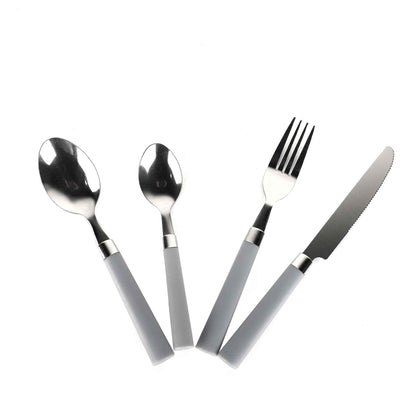 Cutlery Tube Flat Grey 16PC