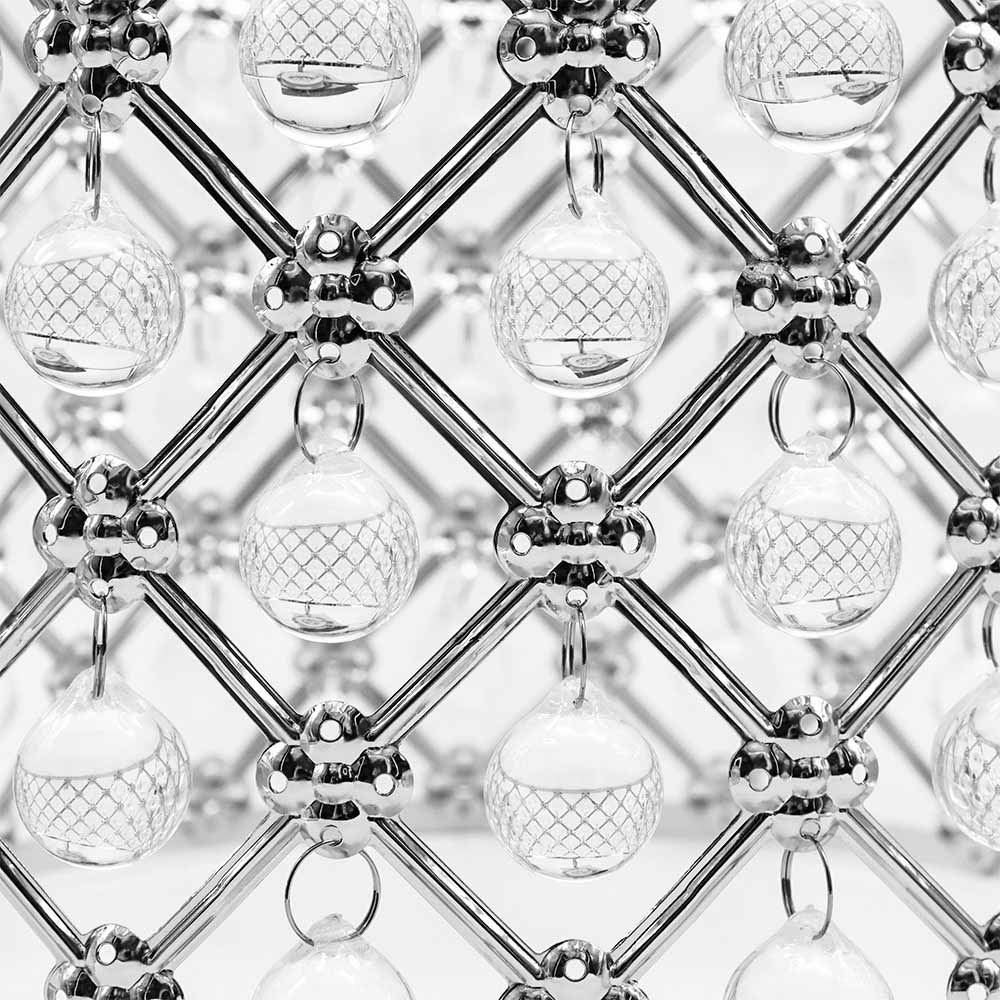 Metal Droplet Chrome Shade