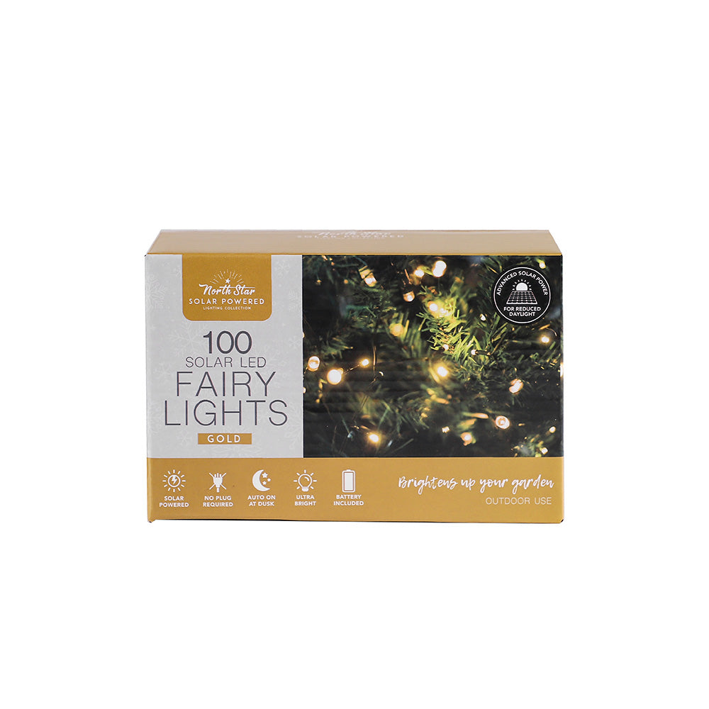 100 Ultra Bright Solar Led Fairy Lights