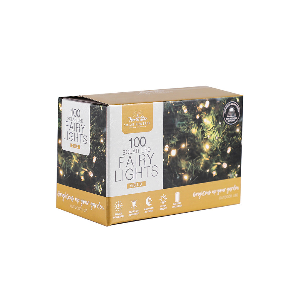 100 Ultra Bright Solar Led Fairy Lights