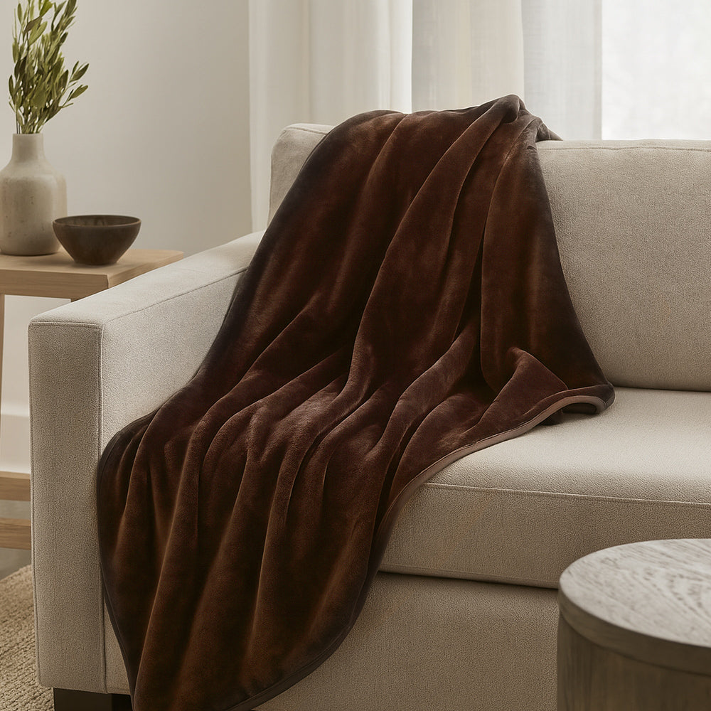 Mink Throw Chocolate 150X200