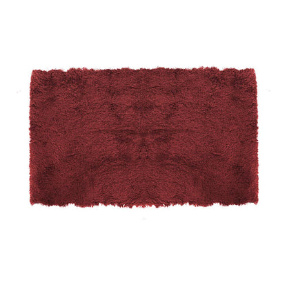 Shimmer Rug Runner 57X100 (Red/Black/Silver)