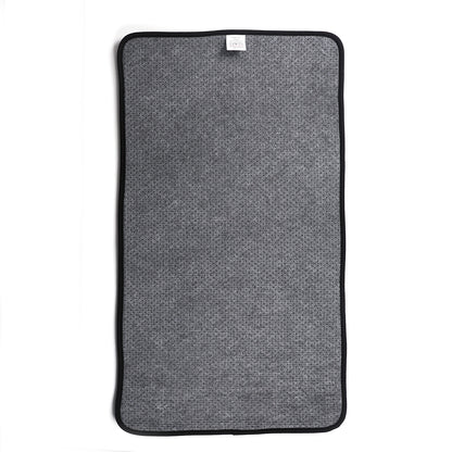 Velvet Touch Rug Black 60X110