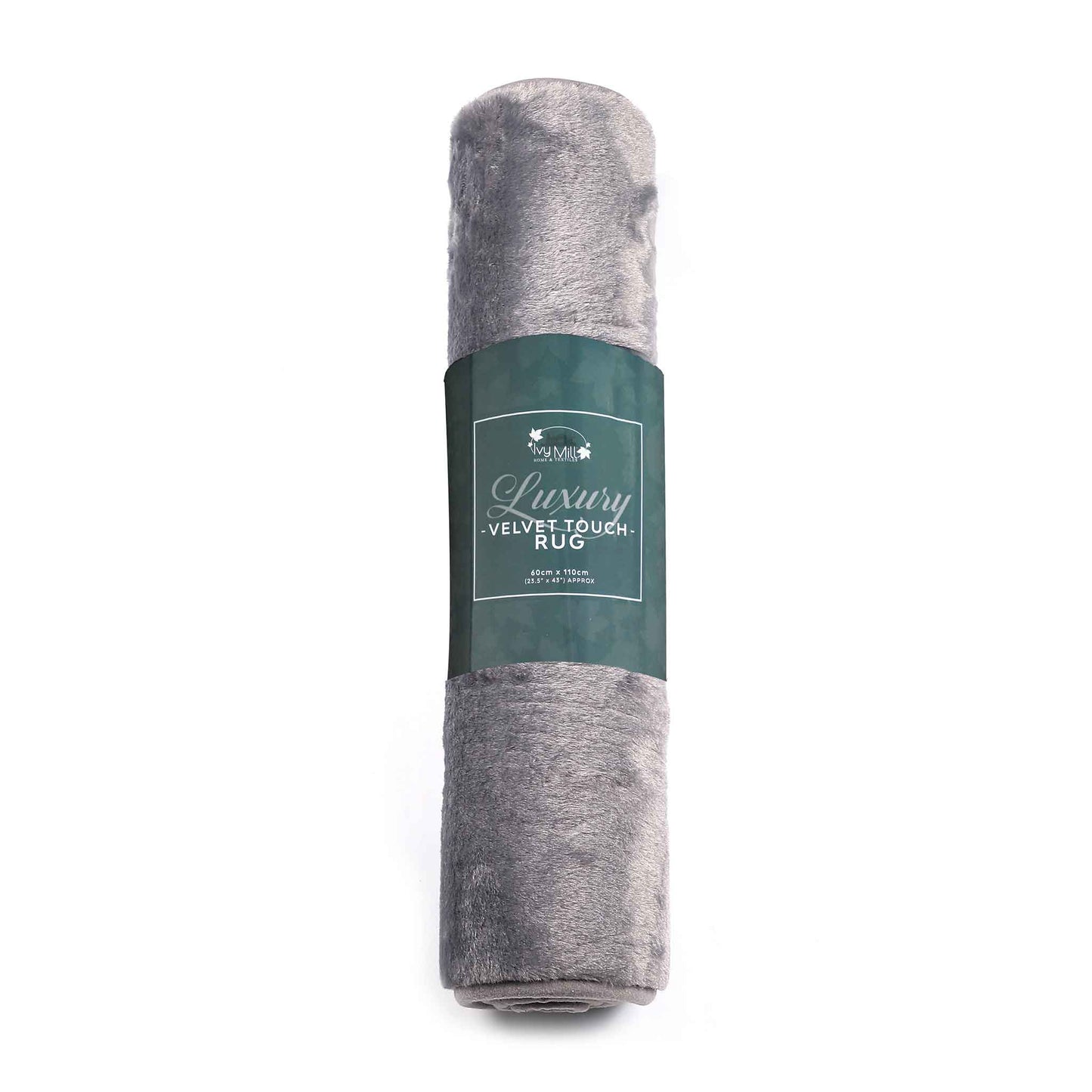 Velvet Touch Rug Silver 60X110
