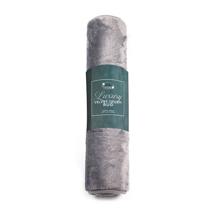 Velvet Touch Rug Silver 60X110