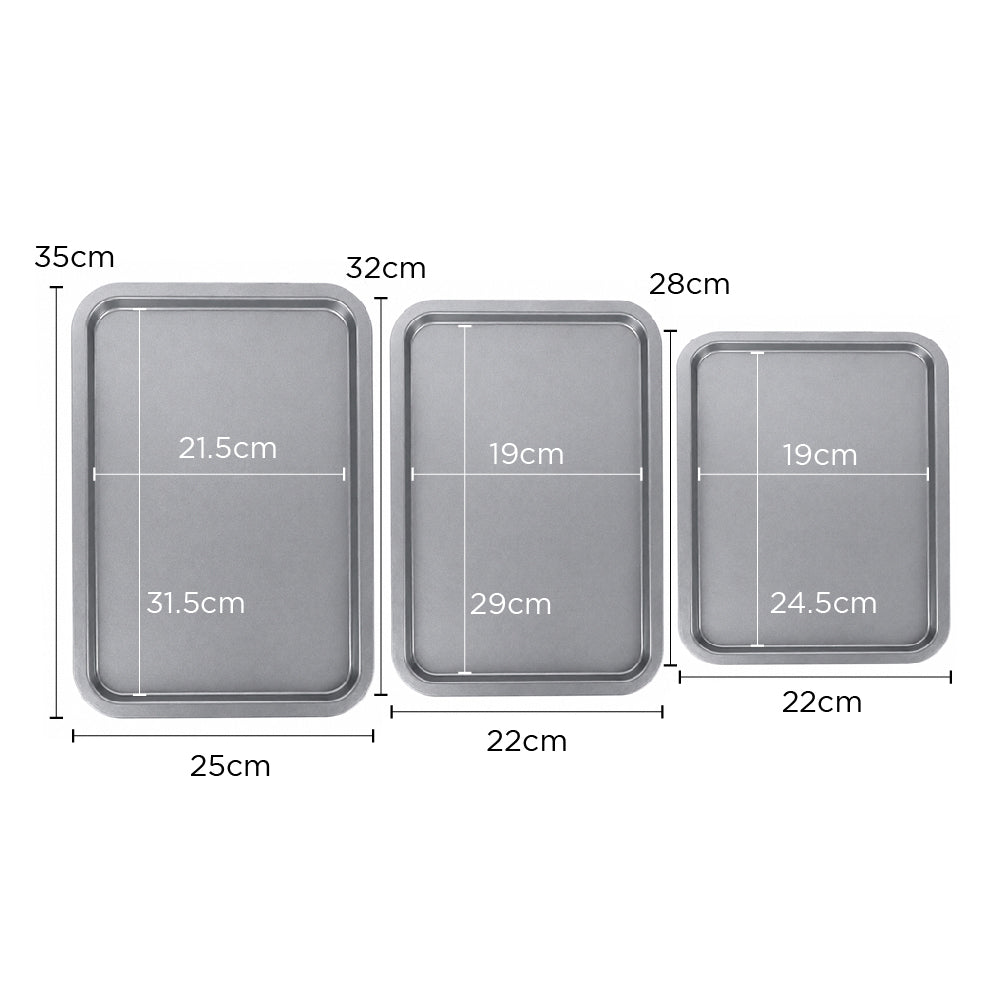 3PC Oven Tray