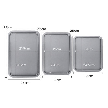 3PC Oven Tray
