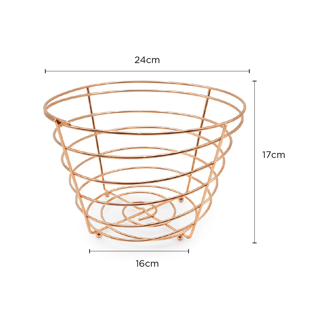 Wire Fruit Bowl Assorted