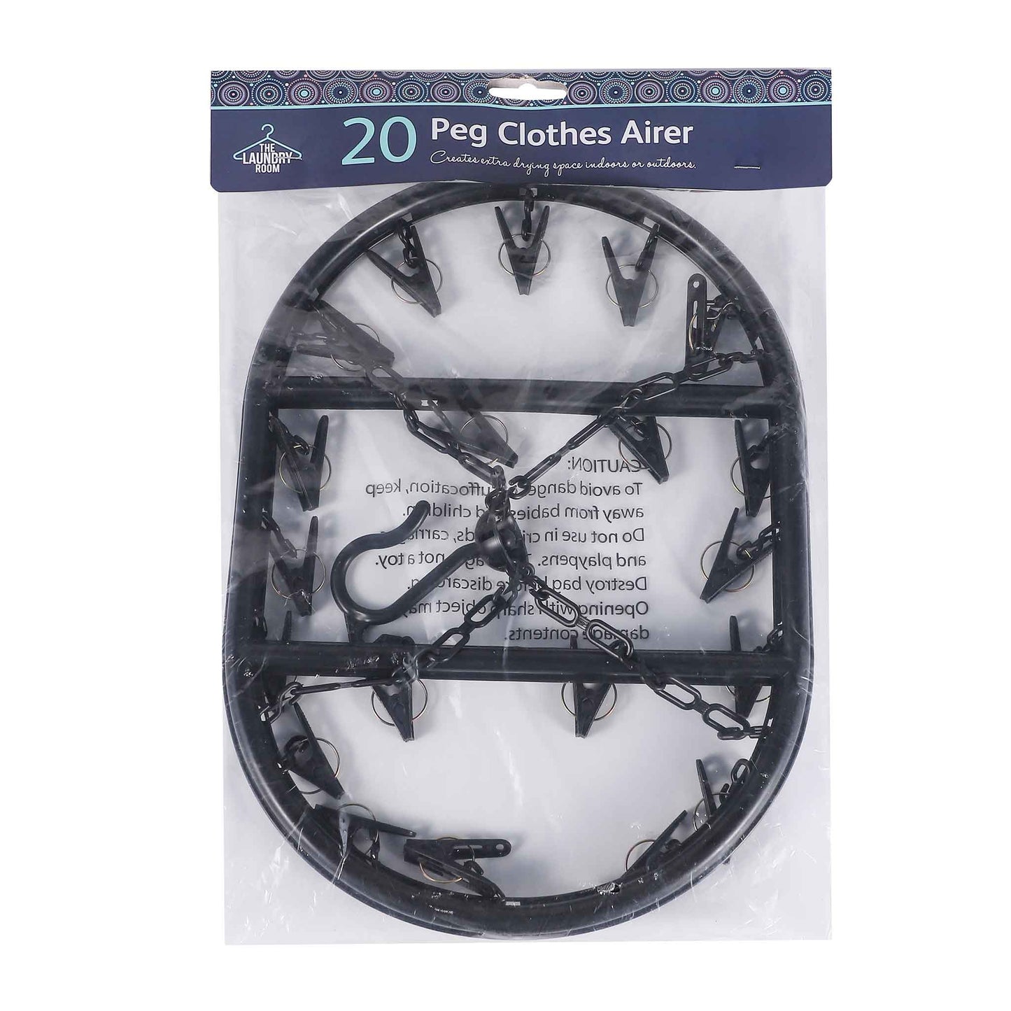 20 Peg Clothes Airer