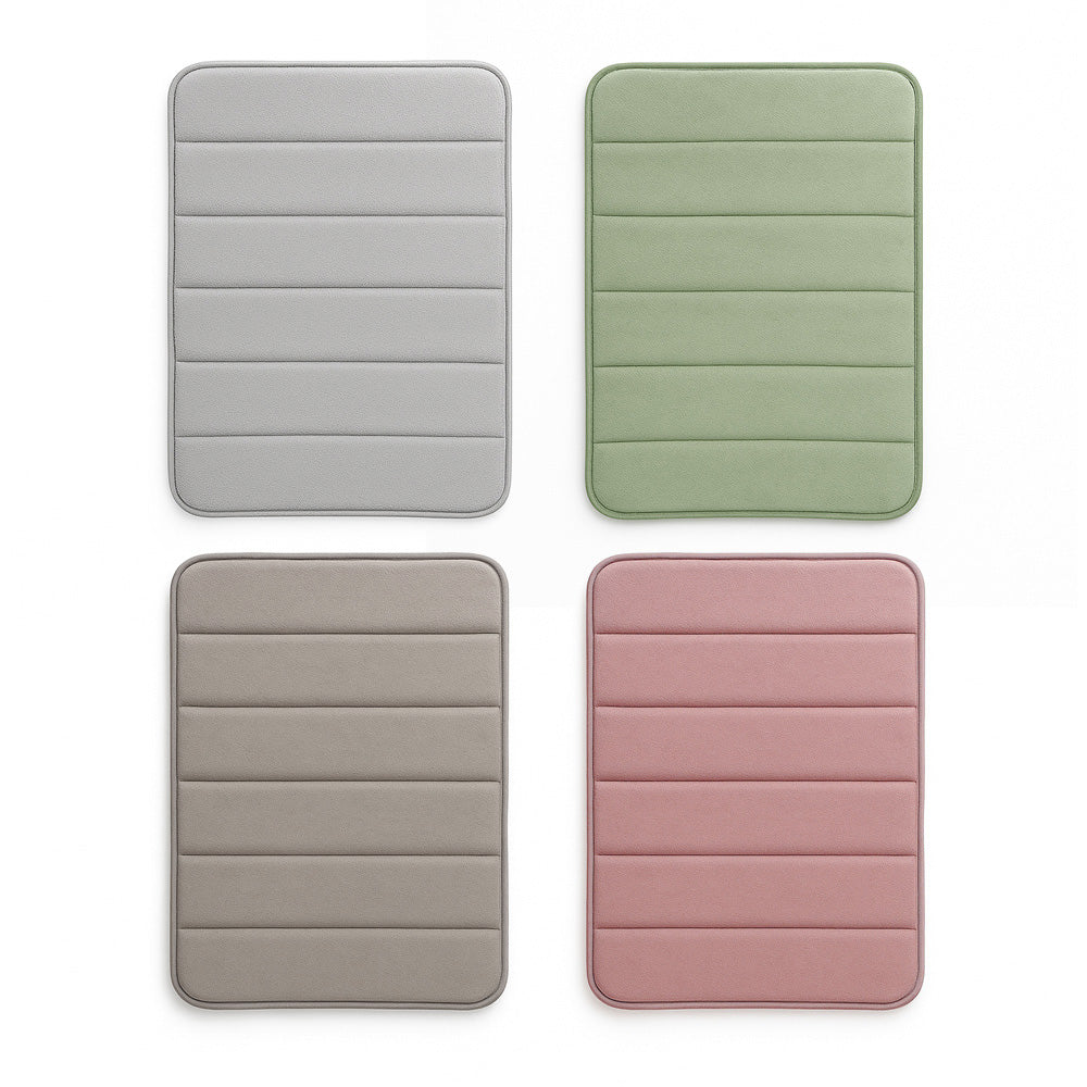 Memory Foam Bathmat & Pedestal Brights