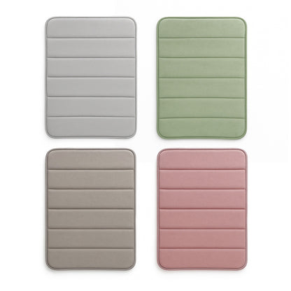 Memory Foam Bathmat & Pedestal Brights
