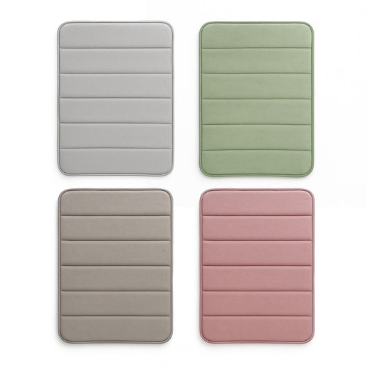 Memory Foam Bathmat & Pedestal Brights