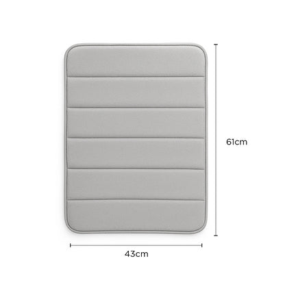Memory Foam Bathmat & Pedestal Brights