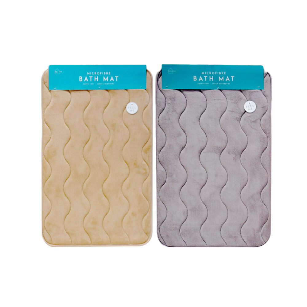 Microfibre Bathmat Plain