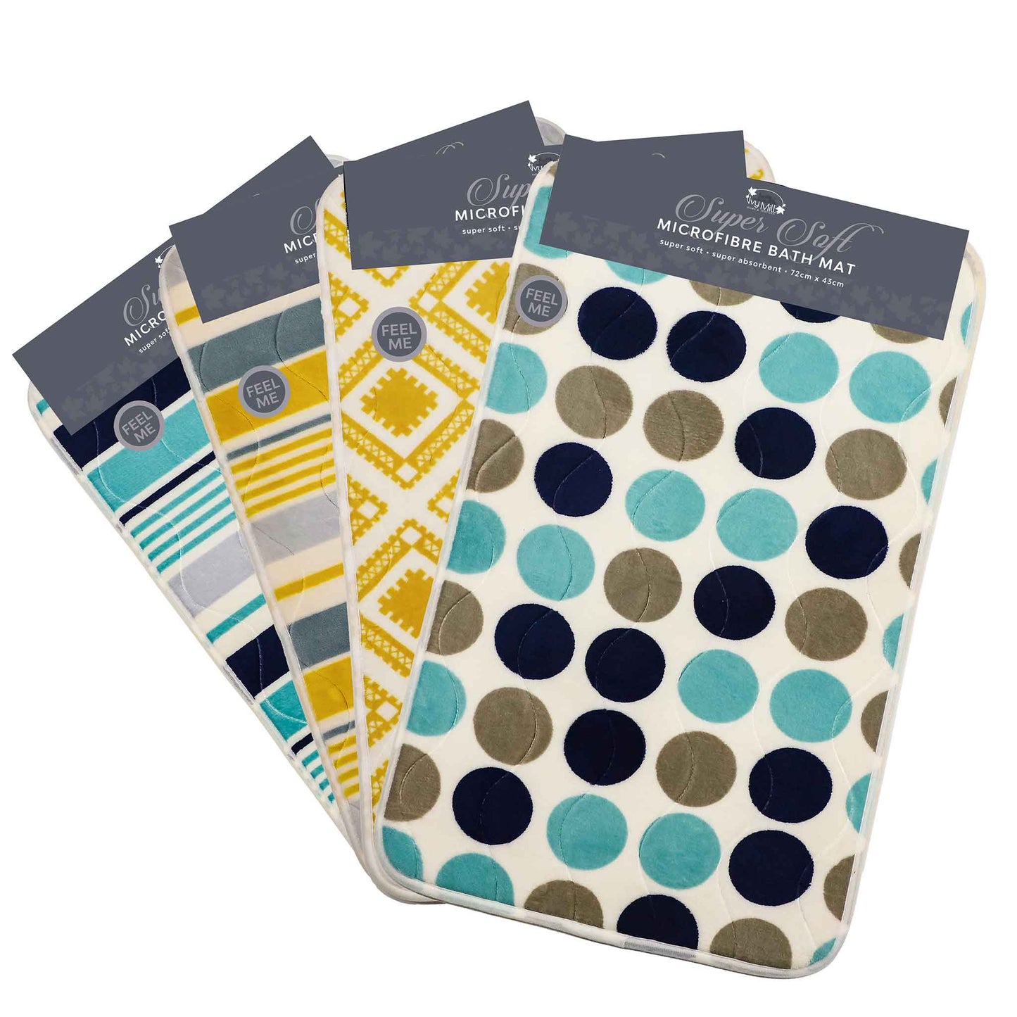 Microfibre Bathmat Print