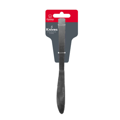 Stainless Steel Knives 4PC