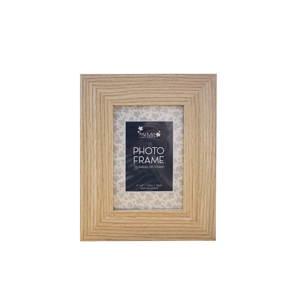 Chunky Wood Photo Frame 4inch x 6inch