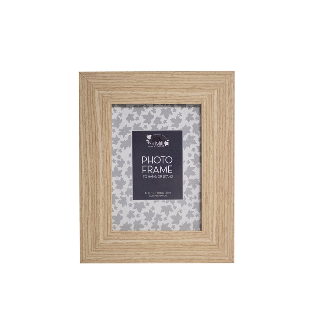 Chunky Wood Photo Frame 5inch x 7inch