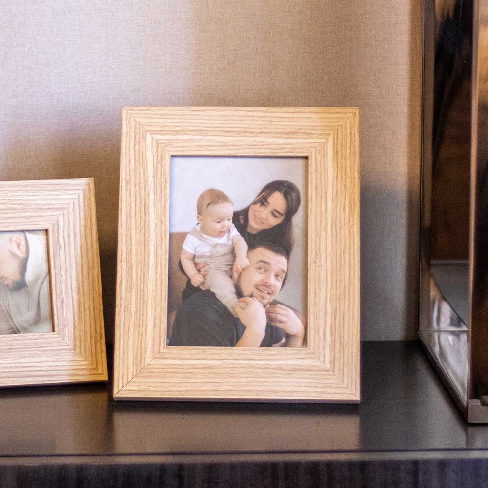 Chunky Wood Photo Frame 5inch x 7inch