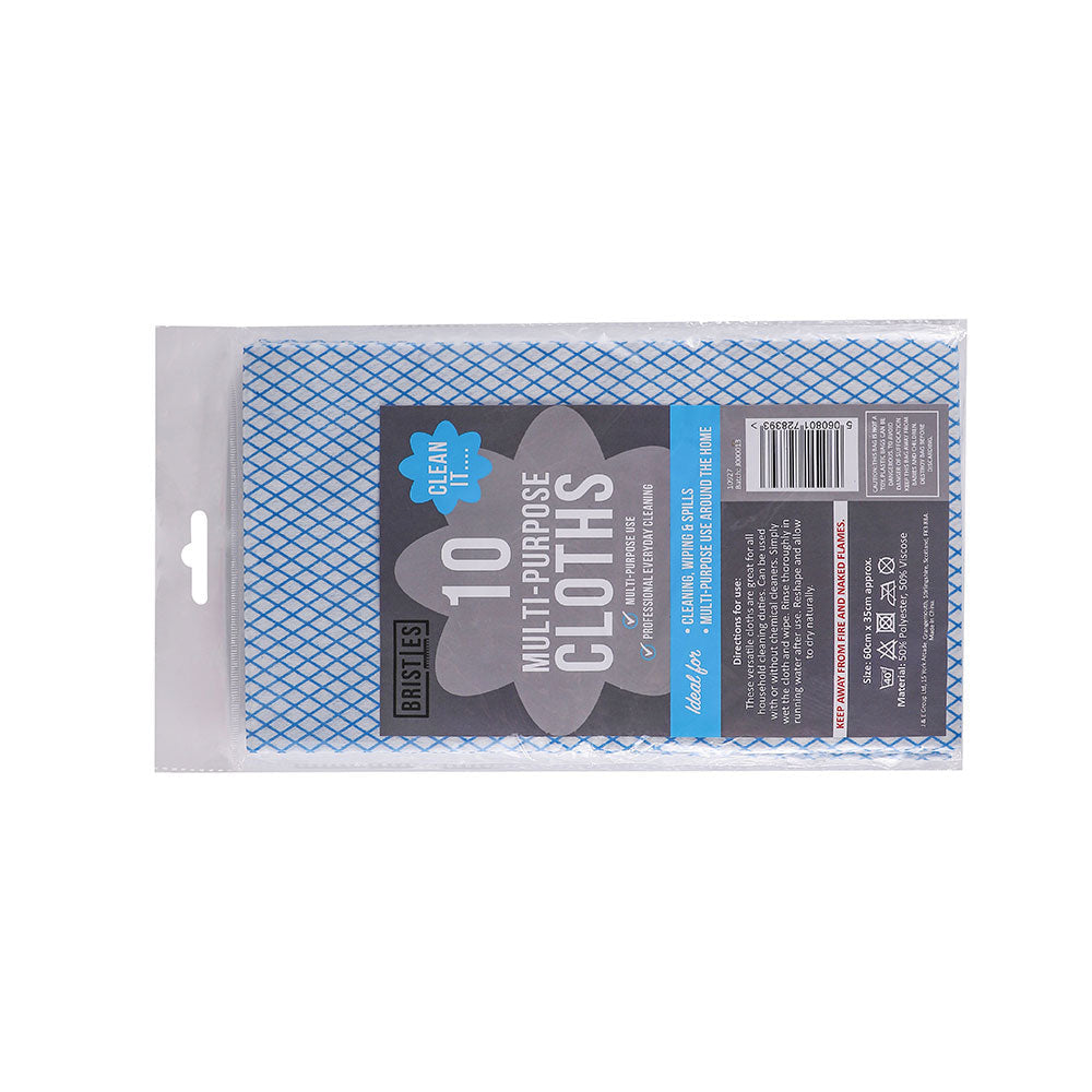 Multi Purpose Cloths Blue 10S