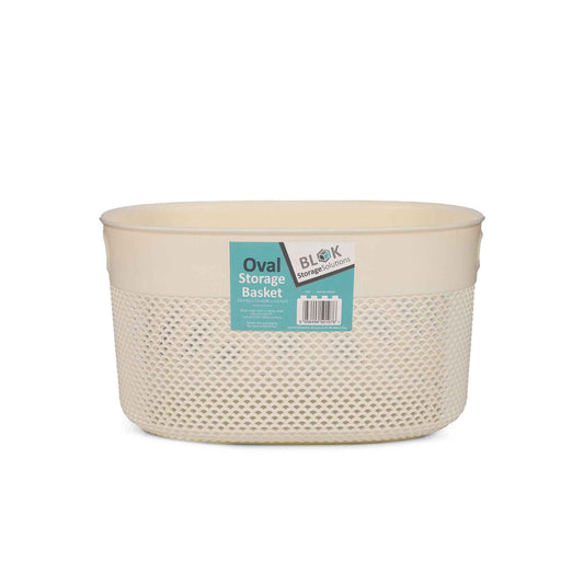 Small Oval Storage Basket 23x17x12cm