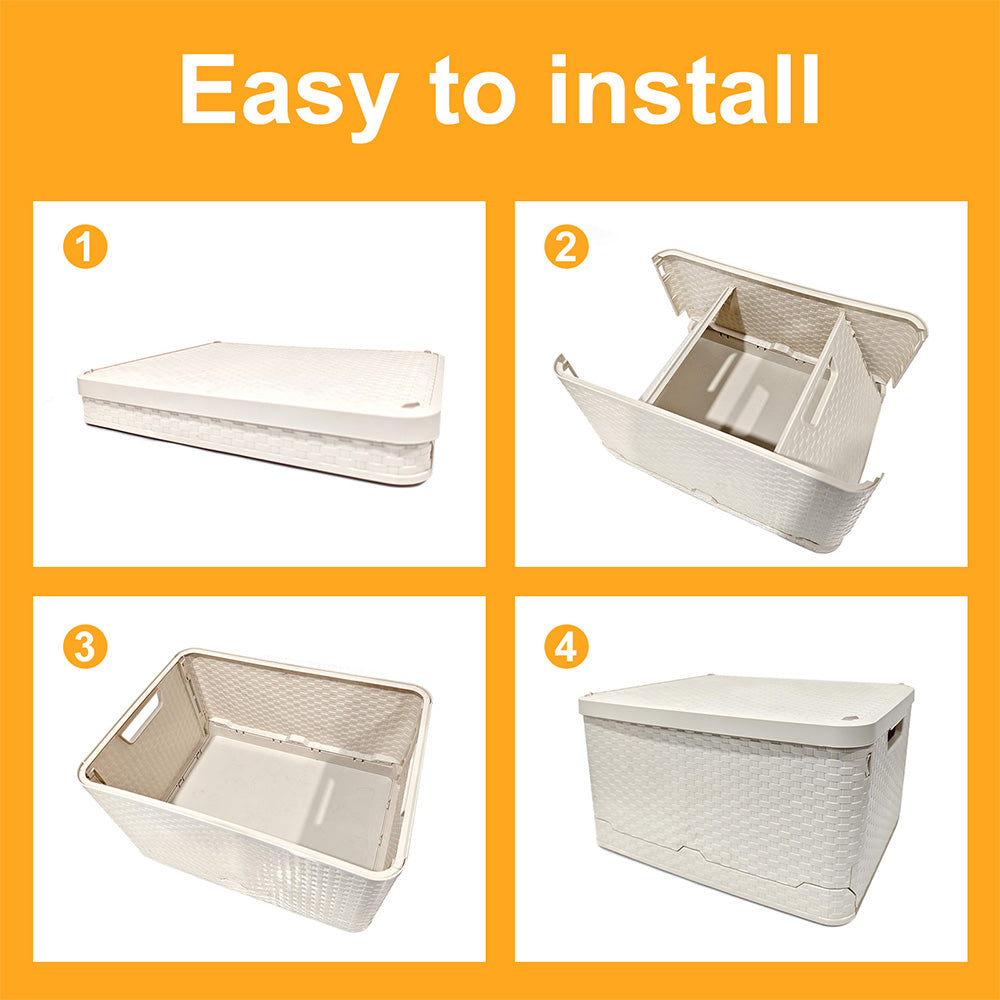 Small Storage Box 44X33X21Cm