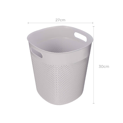 Large Square Waste Basket 27X27X30Cm
