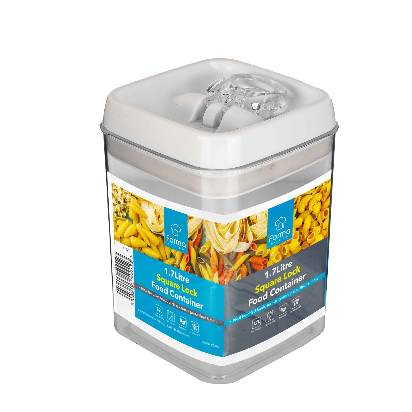 Forma Square Lock Food Container 1.7L