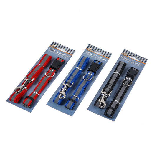Dog Collar & Lead Set