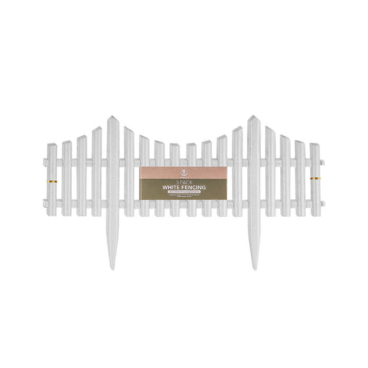 White Fencing 3 PK