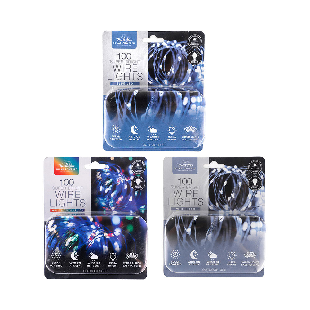 Super Bright LED Wire Lights 100PC