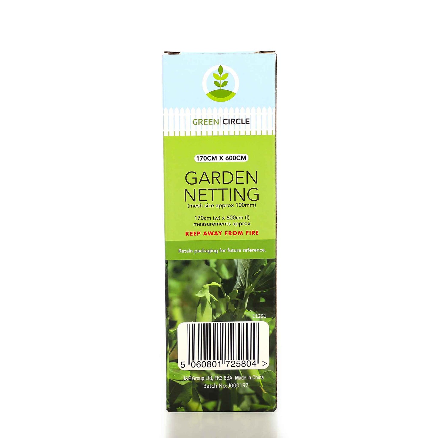 Garden Pea and Bean Netting 1.7mx6m