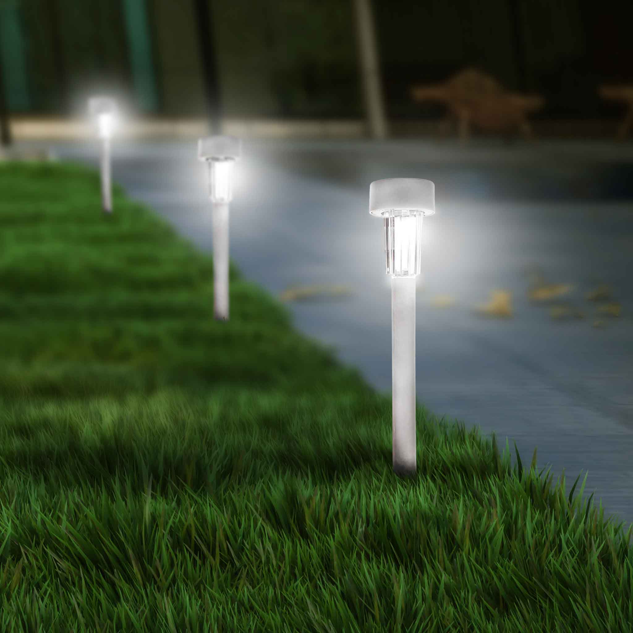 Solar Rice Stake Light Solar Powered Bright Stake Light – J&E Group Ltd